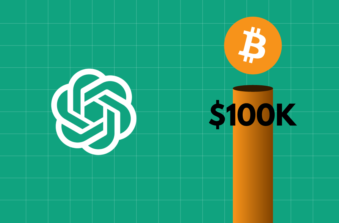 I asked ChatGPT when will Bitcoin Hit $100,000 and I am shocked