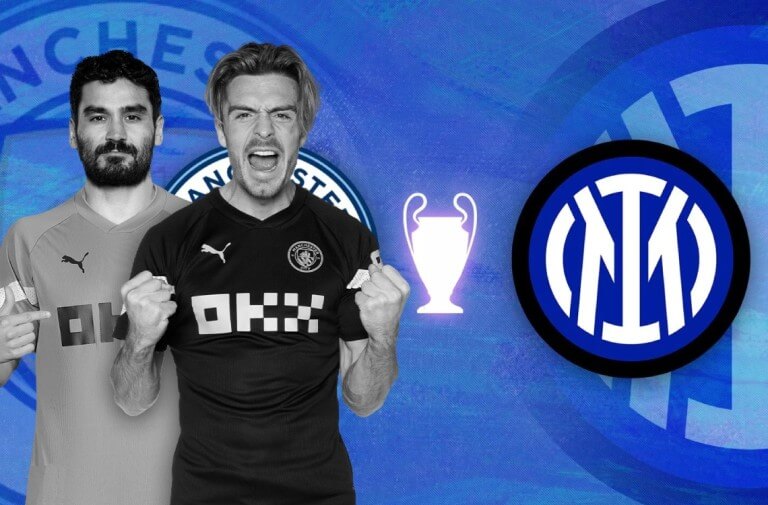 Parceria OKX Manchester City em campo em Istambul