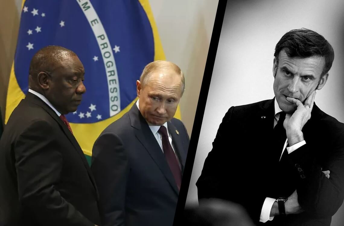 Putin doesn't want to see Macron at the BRICS summit