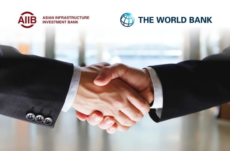 AIIB, apoiado pela China, garante acordo com o Banco Mundial.