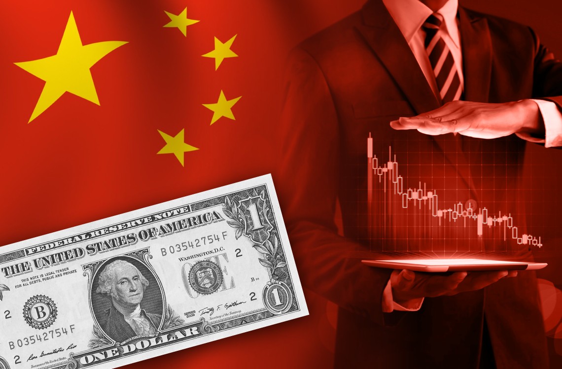 China state lenders lower dollar deposit rates for second time in