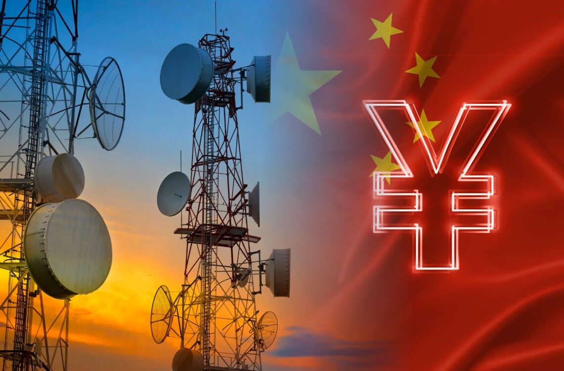 Le aziende di telecomunicazioni cinesi mostrano un crescente interesse per lo yuan digitale