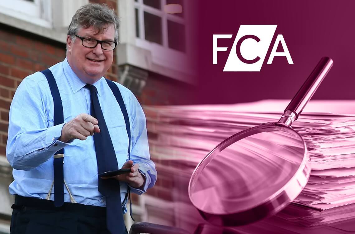 Управление по финансовому регулированию и надзору (FCA) изложило масштабы расследования в отношении Криспина Одея