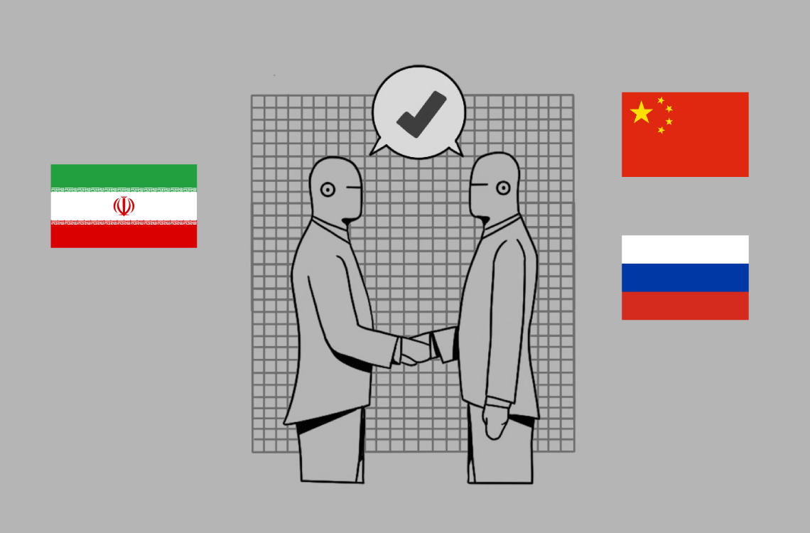 Iran joins Russia and China fronted security and economic bloc