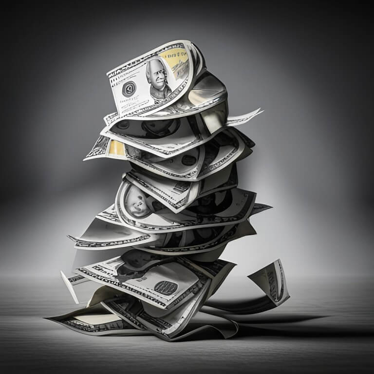 La chute spectaculaire du dollar déclenche des turbulences économiques.