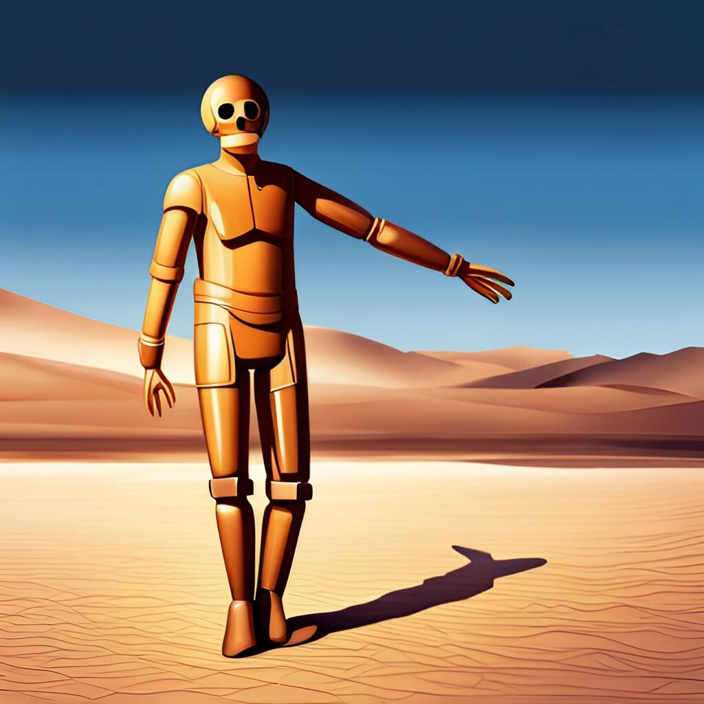 sweaty robot