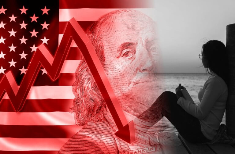 Muitos americanos temem que uma recessão tão severa quanto a de 2008 esteja a caminho