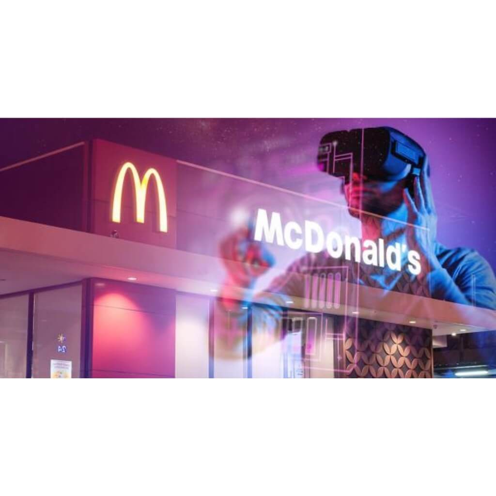 McDonald's makes an iconic display in the metaverse