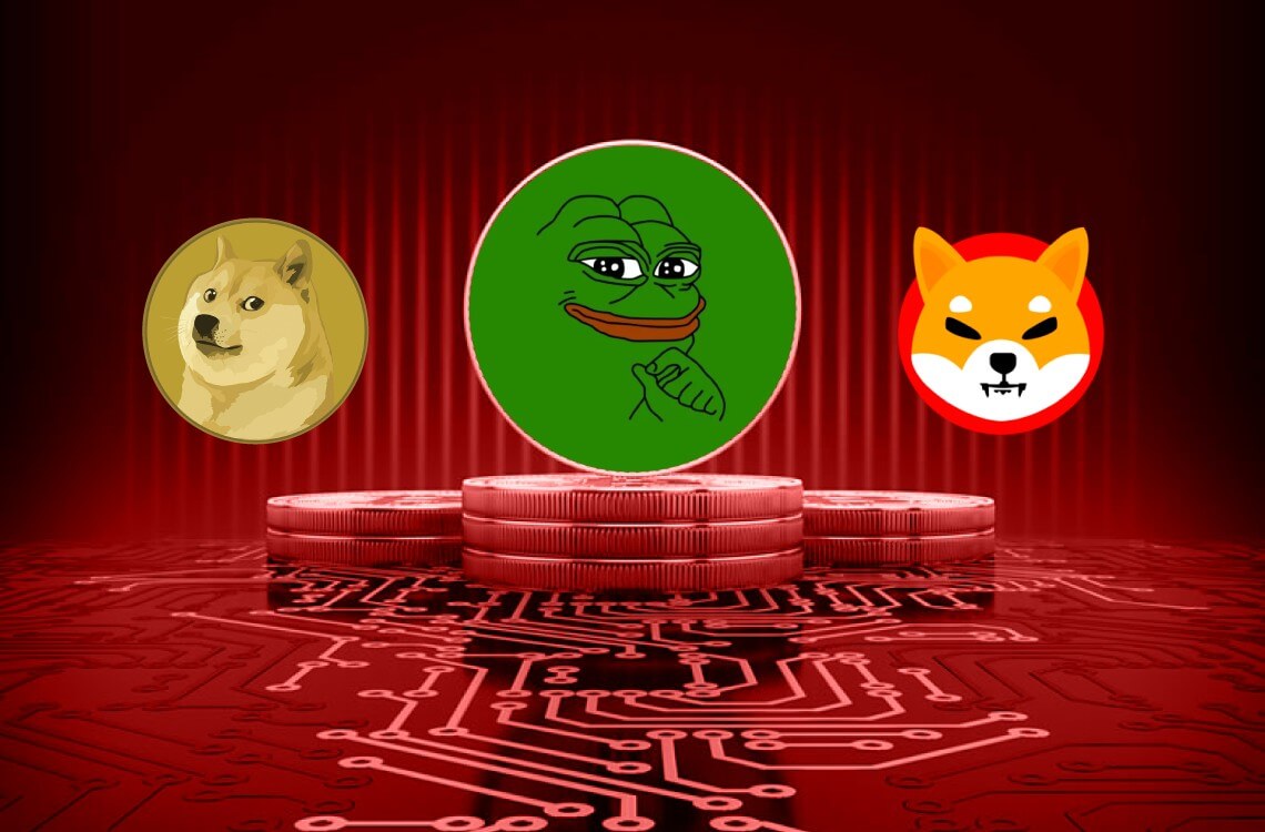 PEPE and top meme coins face bearish pressure as new competitors enter the scene