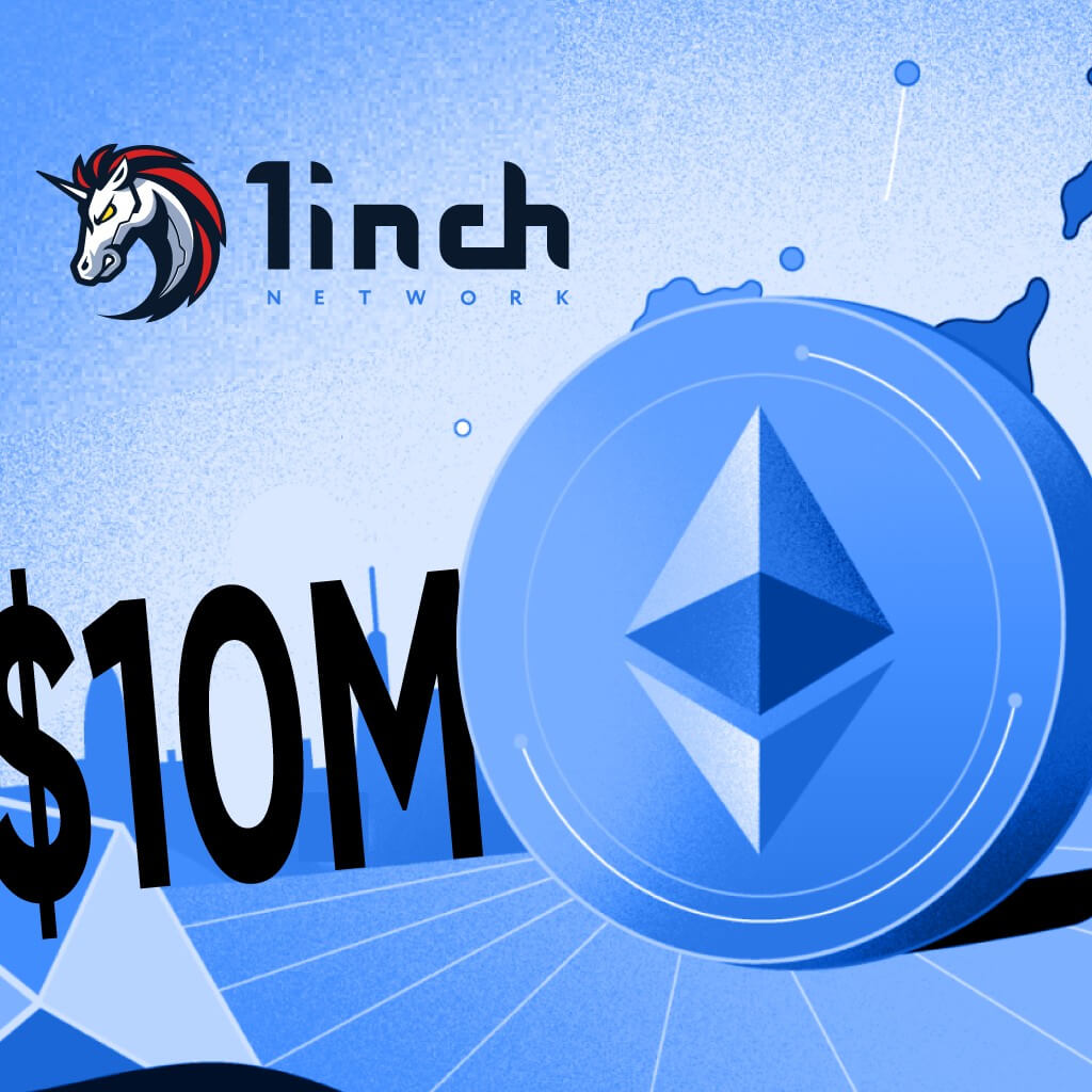 Die Wallet des 1inch Investment Fund erwirbt Ethereum im Wert von 10 Millionen Dollar