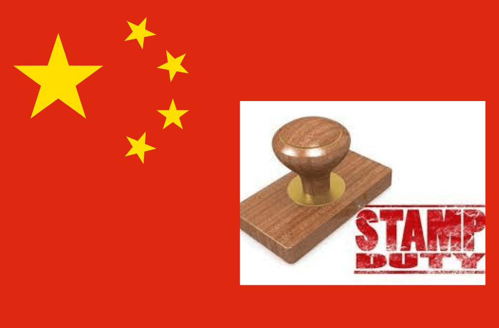 China halbiert die Stempelsteuer auf Wertpapiertransaktionen, um das Vertrauen der Anleger zu stärken