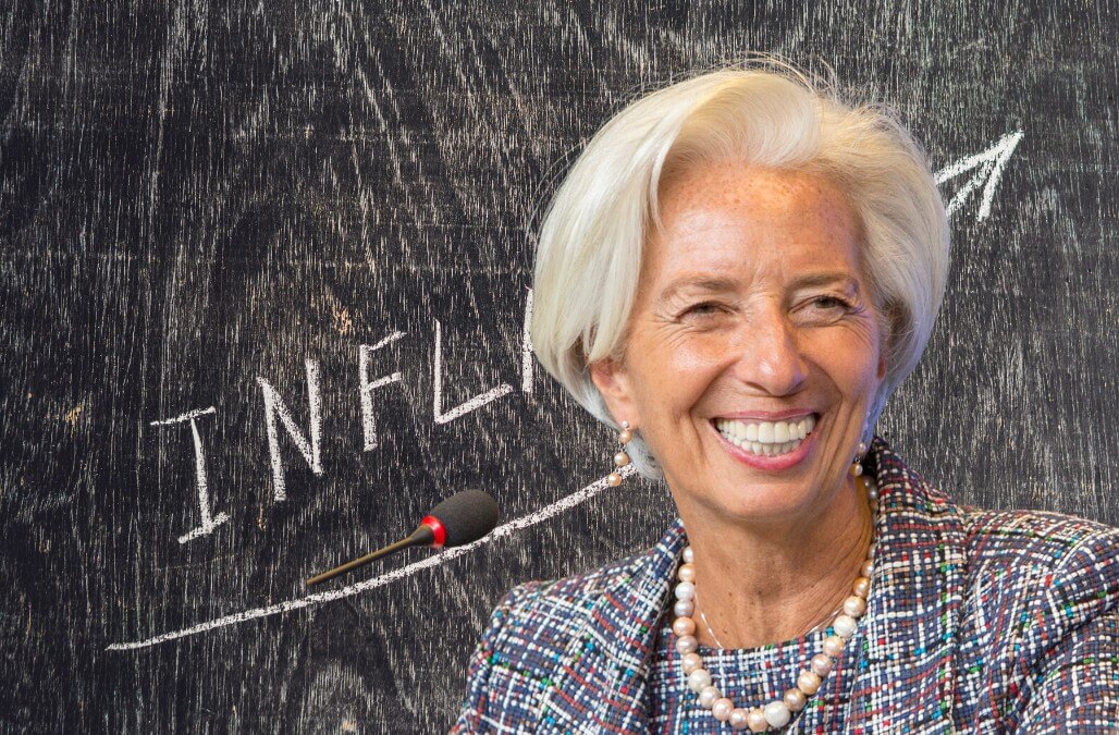 Christine Lagarde issues warning on enduring inflation risks owing to falling global economy