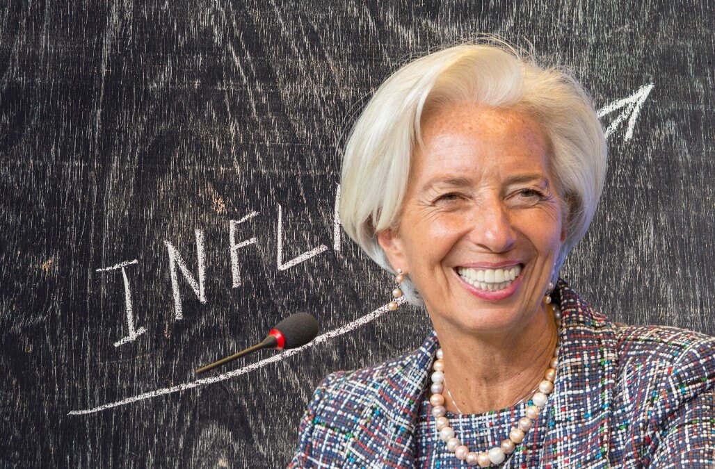 Christine Lagarde warnt vor anhaltenden Inflationsrisiken aufgrund der schwächelnden Weltwirtschaft