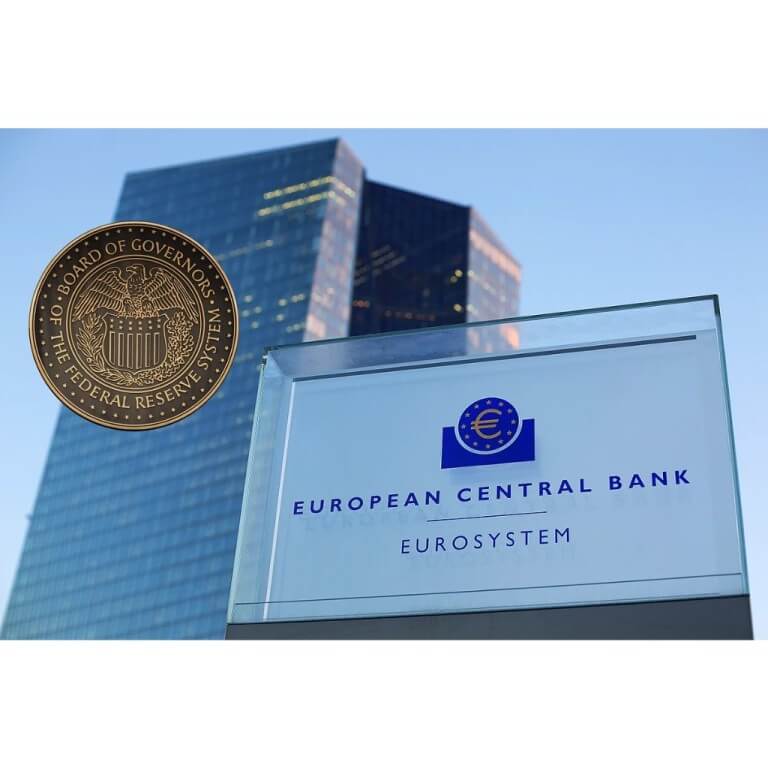 La Fed et la BCE maintiennent leurs positions. Pas de changement d'objectif d'inflation