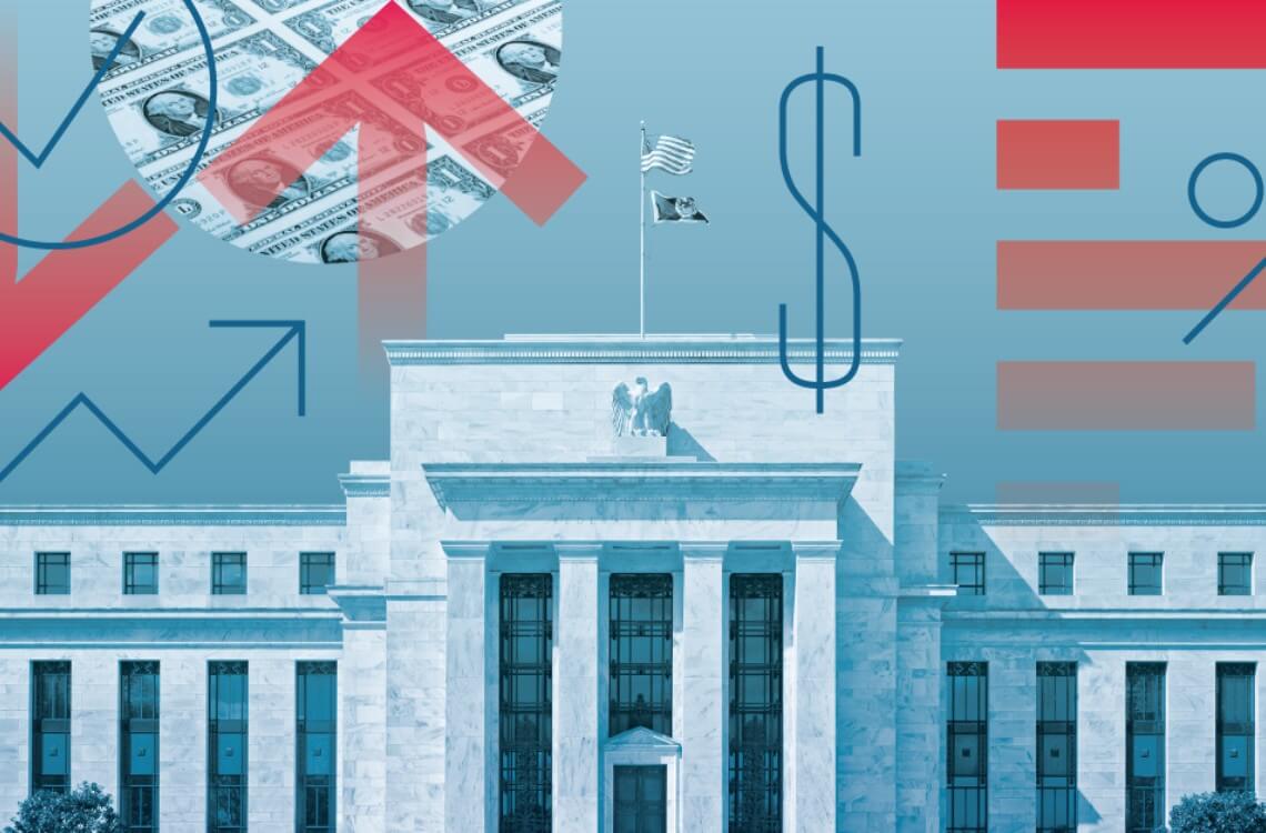 Federal Reserve's reaction to U.S. inflation data