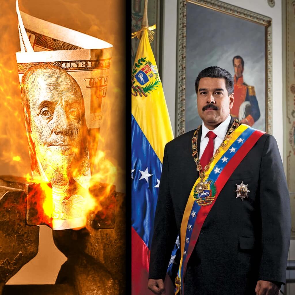 Venezuelan President calls for global de-dollarization amid BRICS summit