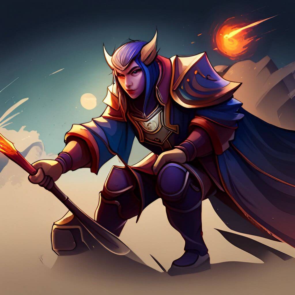 Chinese Dota 2 pro Doodle