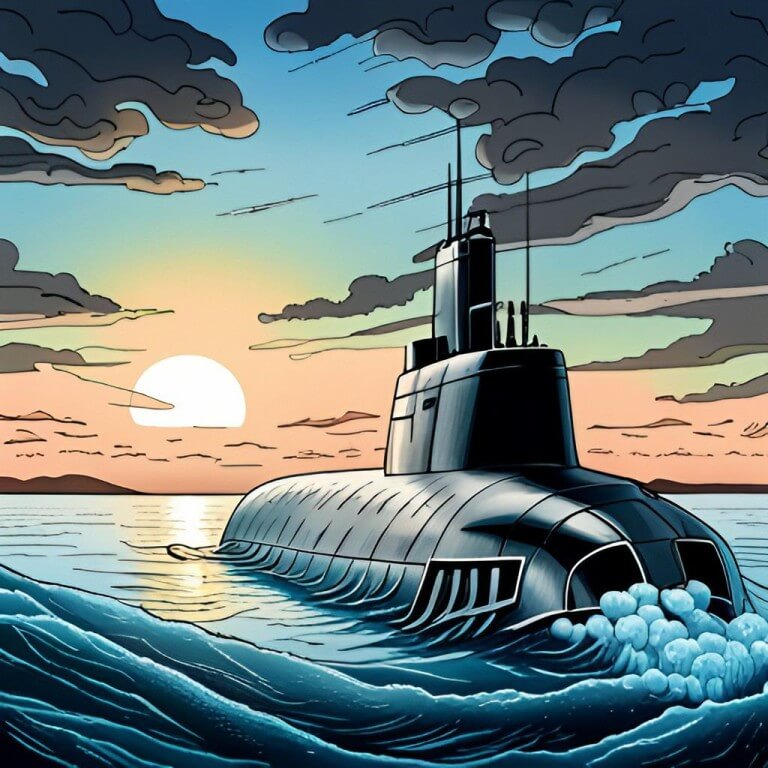 Submarinos com inteligência artificial