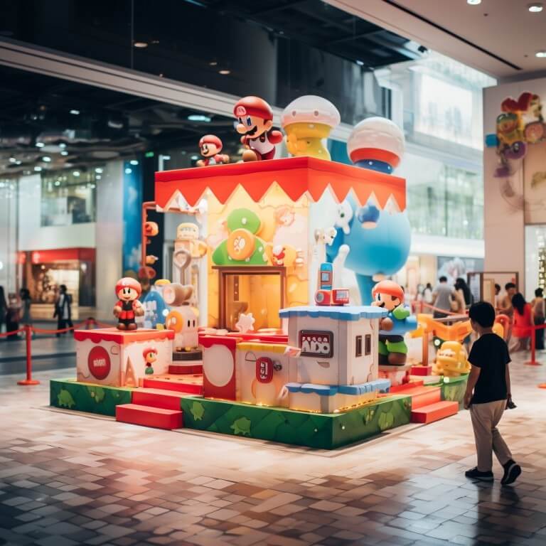 Boutique éphémère Nintendo