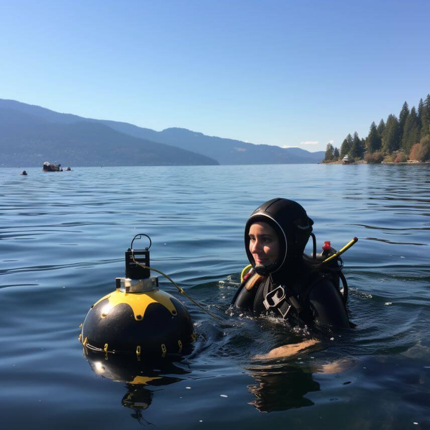 AI underwater Search