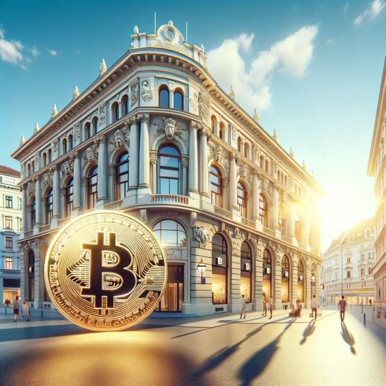 Viena é a primeira cidade a vivenciar a entrada do Raiffeisen Bank no mercado de criptomoedas