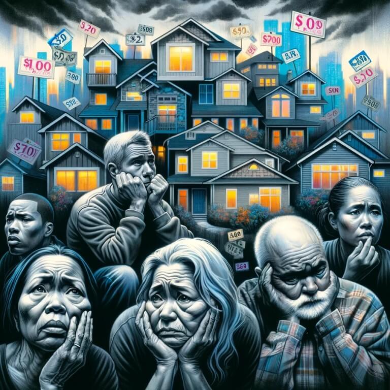 99% dos americanos não têm condições de comprar uma casa neste momento