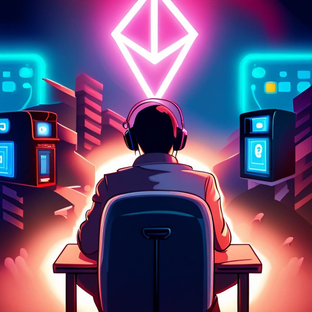blockchain games on Ethereum