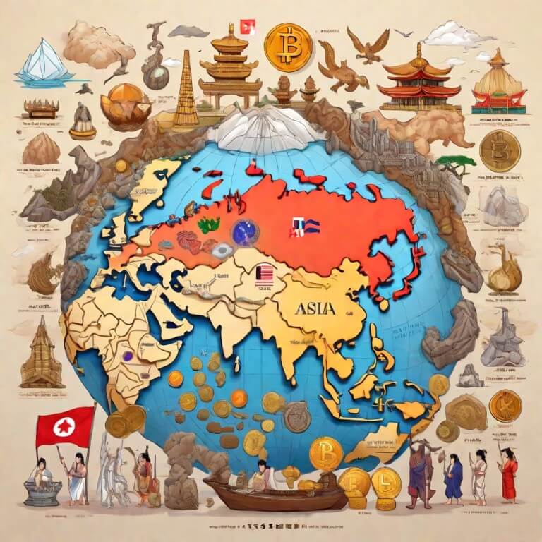 Destaques semanais do mercado de criptomoedas na Ásia
