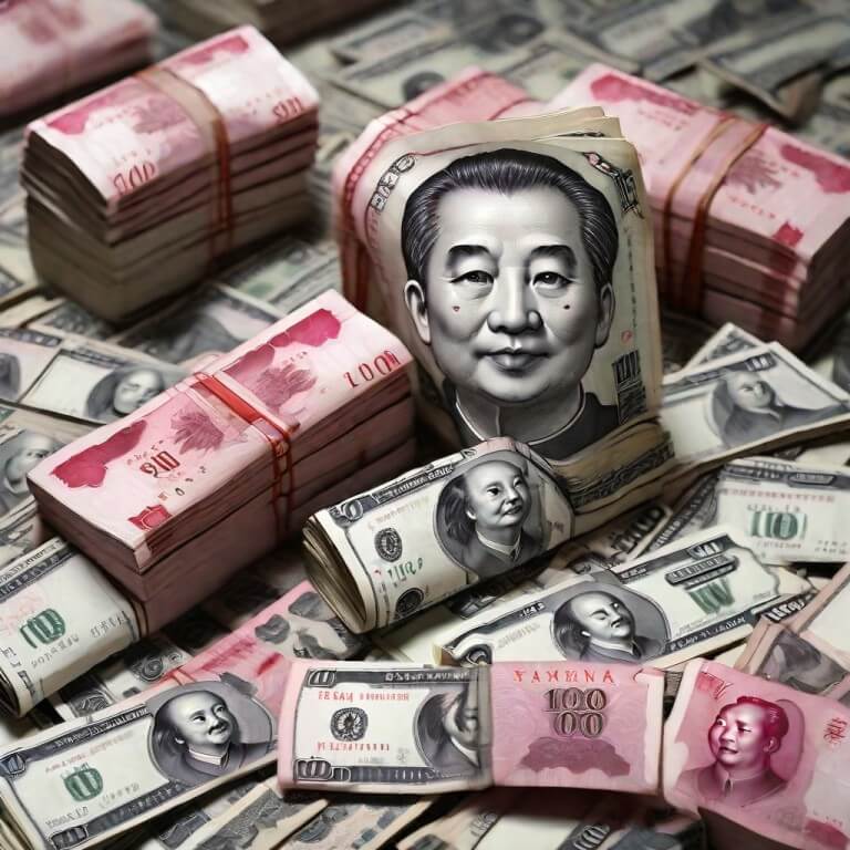 A China usa secretamente bancos estatais para impulsionar o valor do yuan
