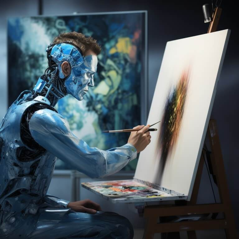 Nimmt uns KI die „Freude am physischen Erschaffen von Kunst“?