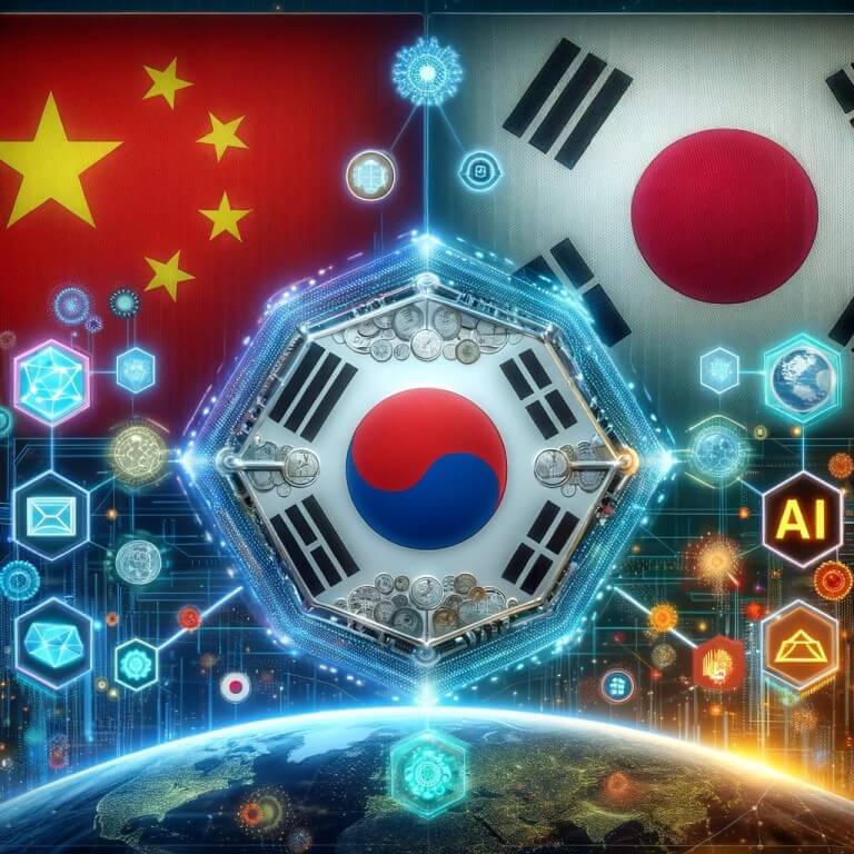 China, Corea del Sur, Japón