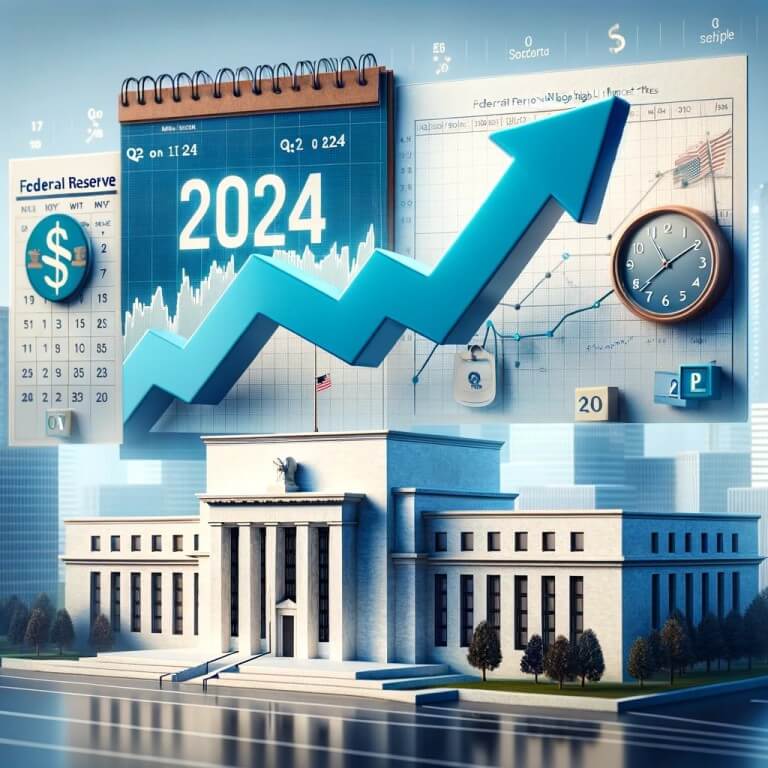 O Federal Reserve manterá as taxas de juros elevadas pelo menos até o segundo trimestre de 2024