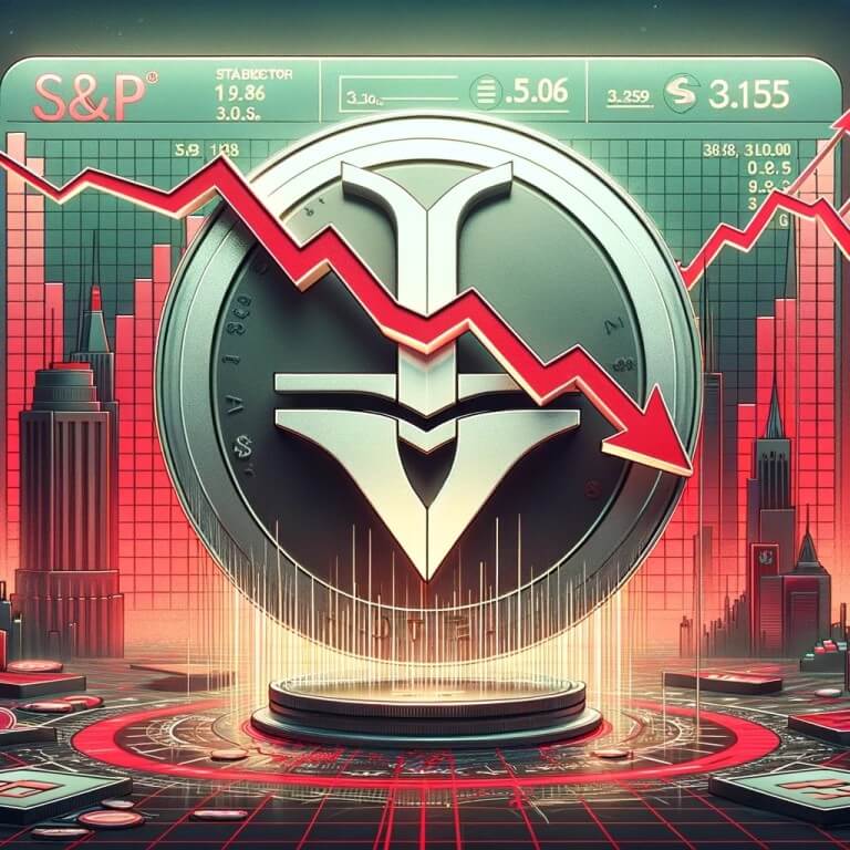 Tether cai no ranking de stablecoins da S&amp;P