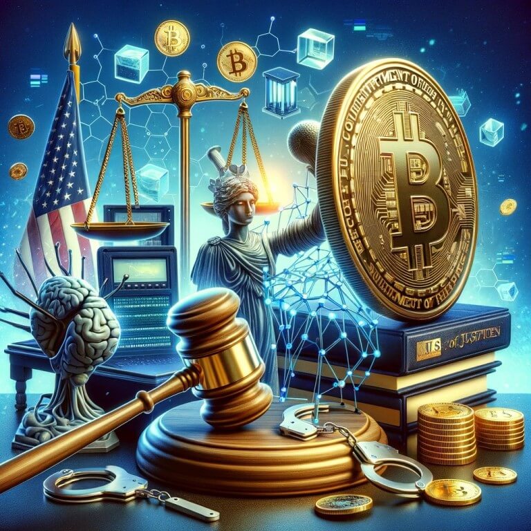 O Departamento de Justiça dos EUA intensifica a repressão ao comércio de criptomoedas por IA
