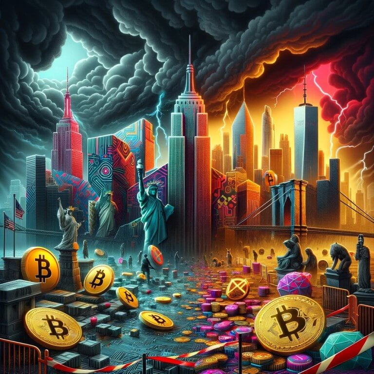 How New York is ruining crypto's big moment