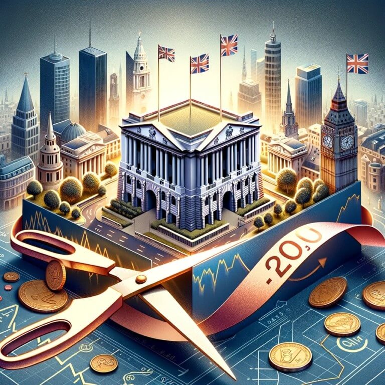 El Banco de Inglaterra tiene un plan para recortar los tipos de interés