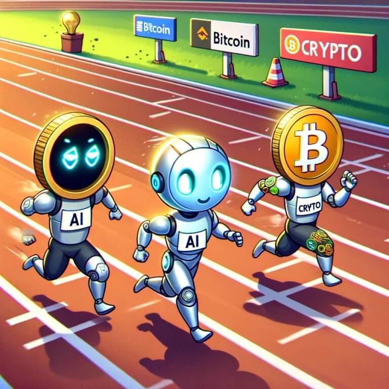 Google searches for AI