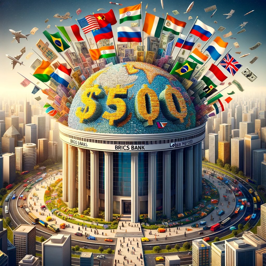 BRICS bank's inaugural 2024 loan of $500m - Interpretations?