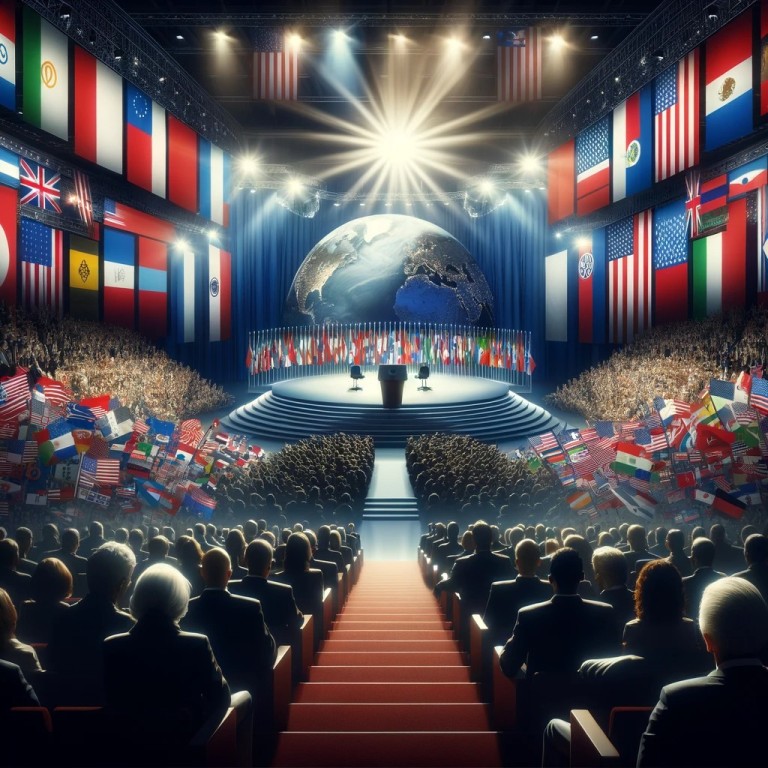 The global stage is all set for Donald Trump's return