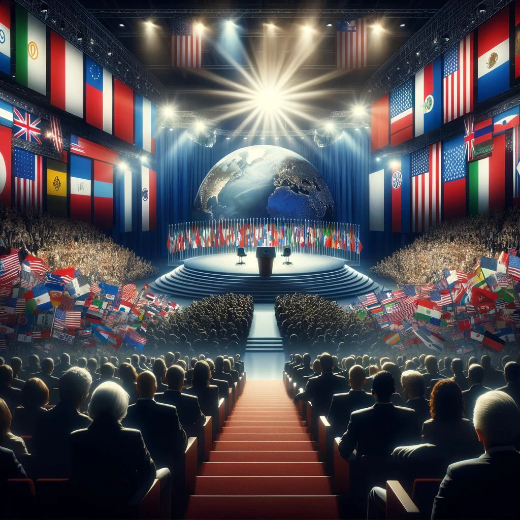 The global stage is all set for Donald Trump's return