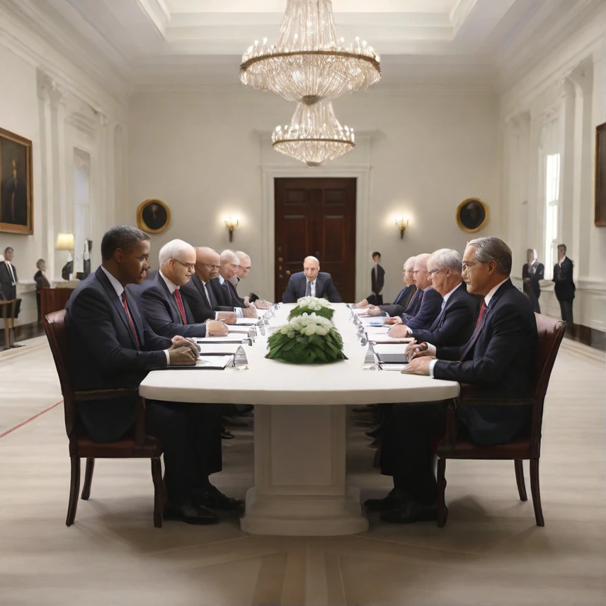 White house meeting in regards to small businesses