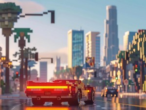 Minecraft Animation Recreates Grand Theft Auto 6 Trailer with Unreal ...