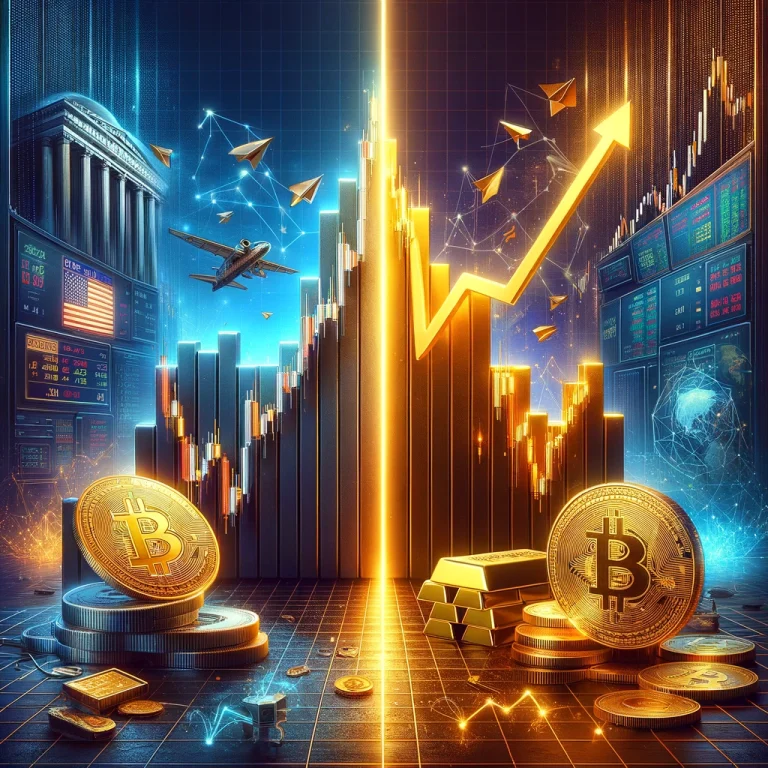 Les actions américaines reculent tandis que Bitcoin et l'or atteignent des sommets historiques