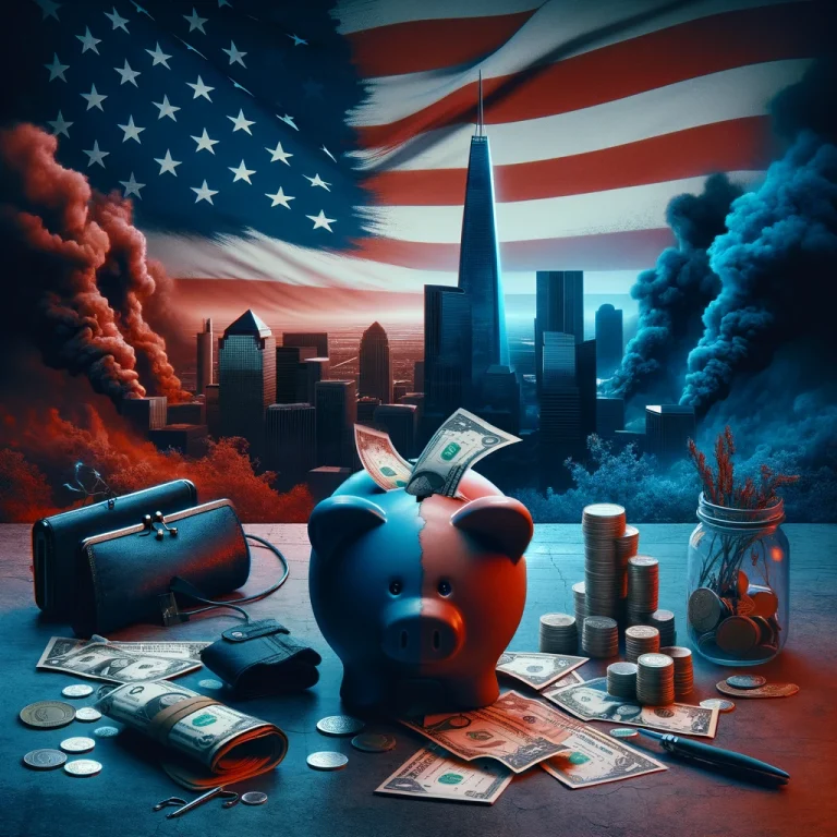 Les Américains sont confrontés à une crise financièredentprécédent