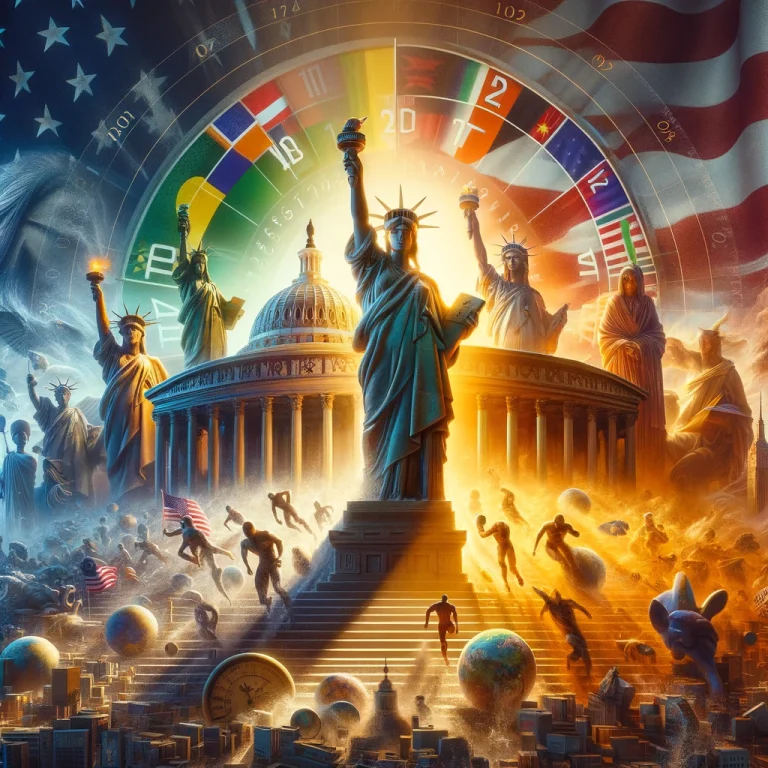 BRICS et États-Unis.