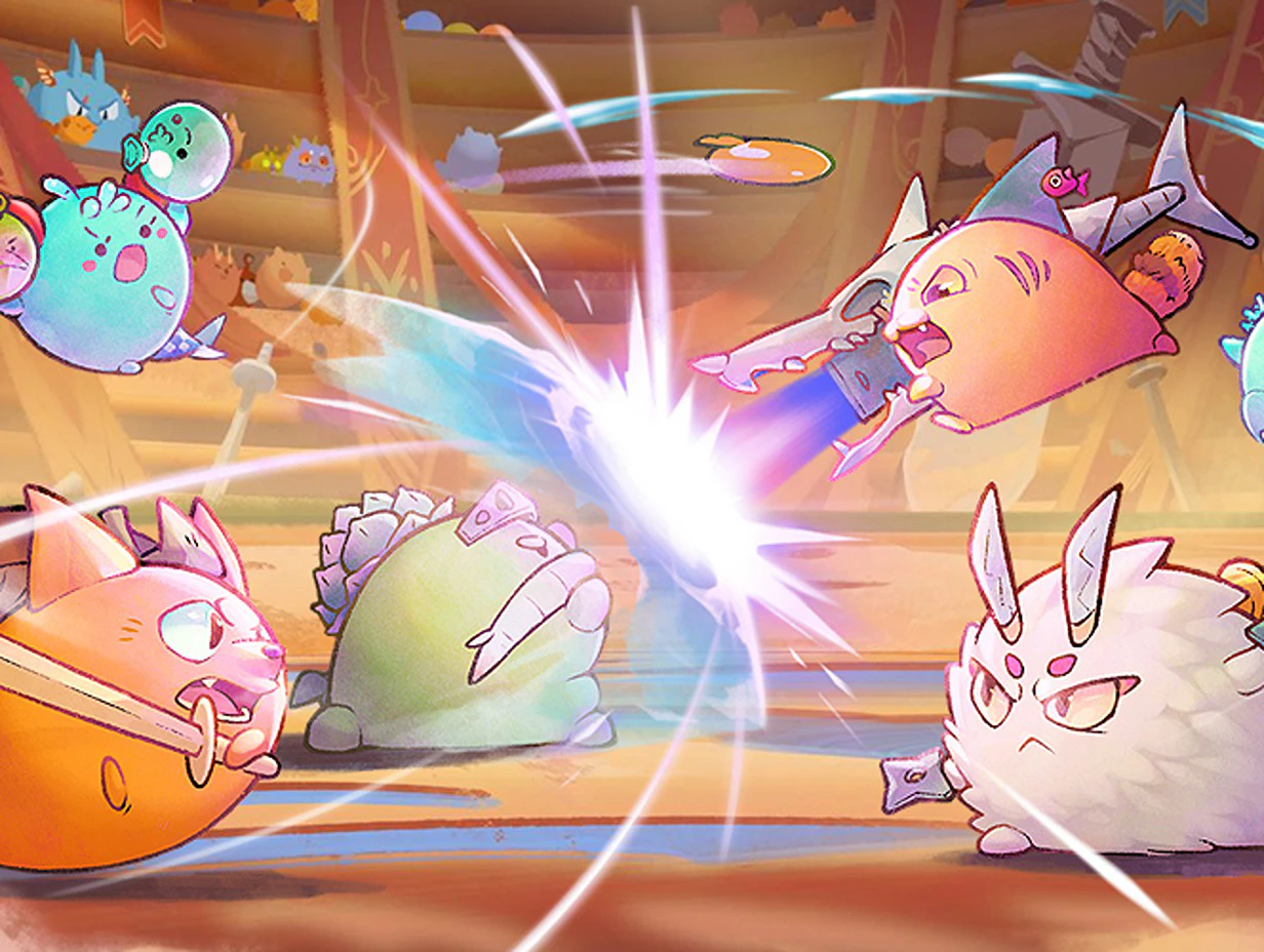 Axies image taken from Axie Infinity official X account