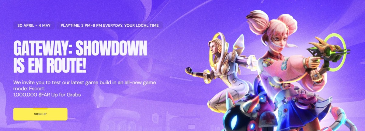 A screenshot from Farcana's official website