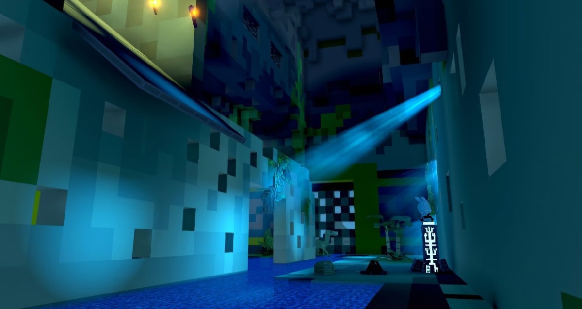 Screenshot of the Shadowscape experience in The Sandbox taken from its official website.