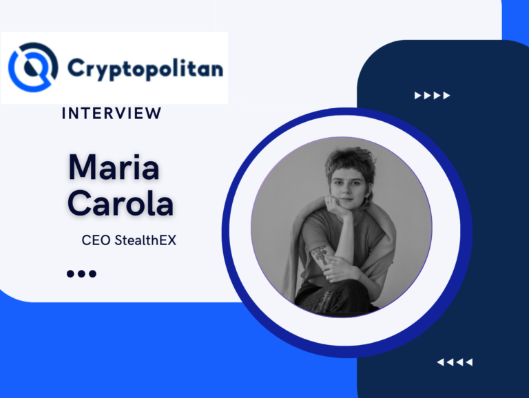 StealthEX CEO Maria Carola