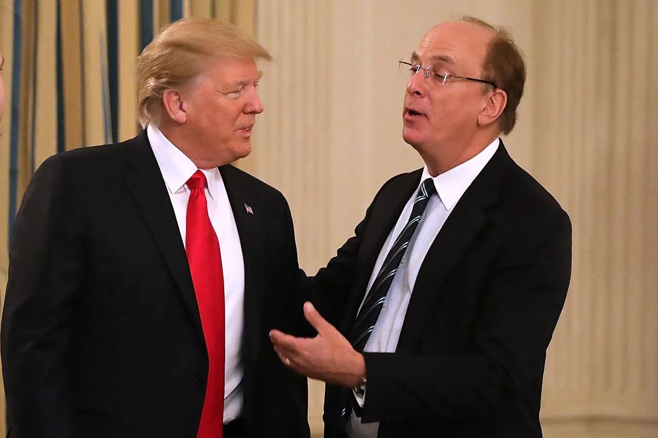 Donald Trump says he's NOT considering Jamie Dimon or Larry Fink for Treasury Secretary